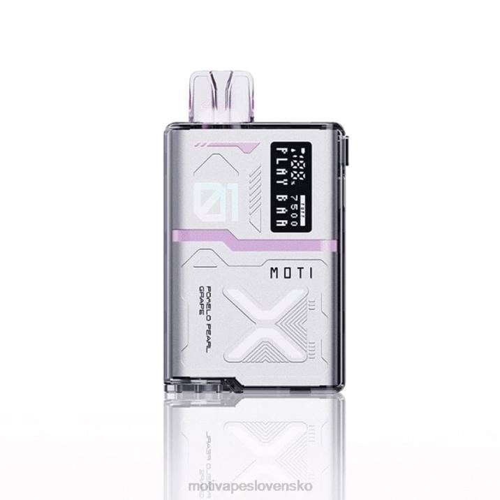 MOTI Vape Disposable Slovensko XP2F56 | MOTI Play Bar 7500 jednorazových výparov (5%, 7500 vdychov) kyslé jablko broskyňa