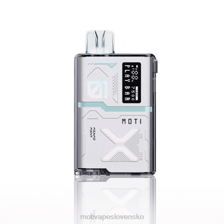 MOTI Vape Near Me XP2F59 | MOTI Play Bar 7500 jednorazových výparov (5%, 7500 vdychov) miamská mäta