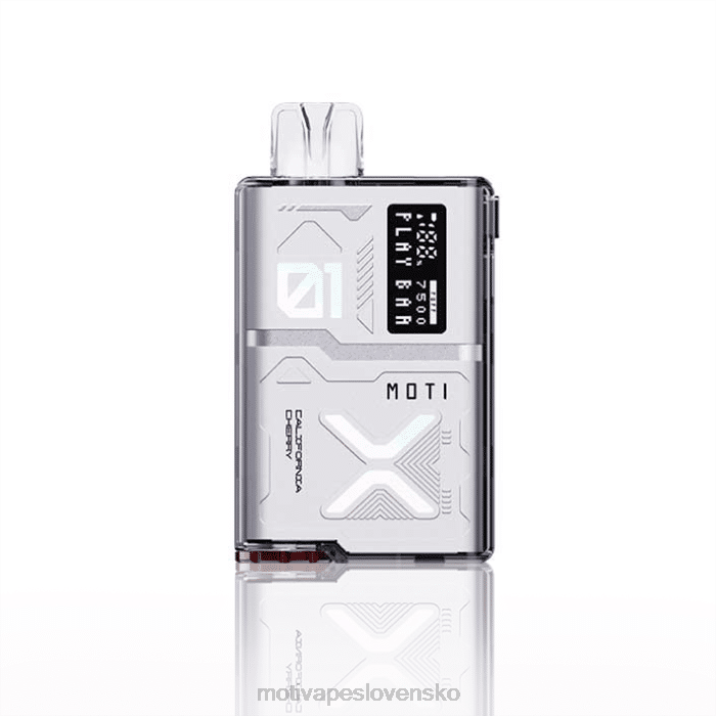 MOTI Vape Slovensko XP2F61 | MOTI Play Bar 7500 jednorazových výparov (5%, 7500 vdychov) kalifornská čerešňa