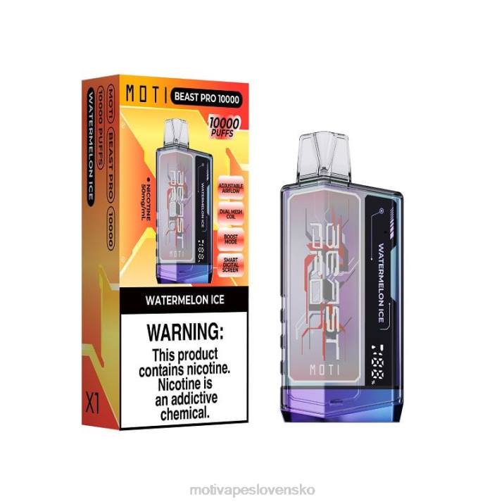 MOTI Elektronická Cigareta XP2F43 | MOTI Beast Pro jednorazová vapka (5%, 10 000 vdychov) dvojitý citrón