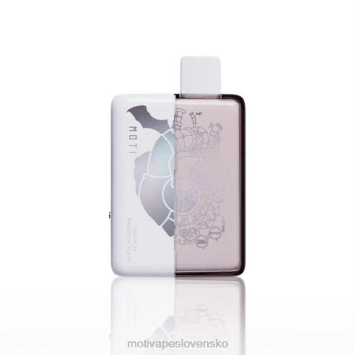 MOTI Vape Bratislava XP2F72 | MOTI Duo 9000 jednorazových výparov (5%, 9000 vdychov) výbuch tropickej dúhy