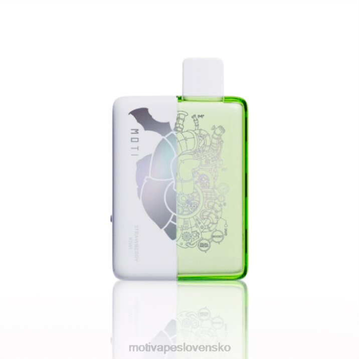 MOTI Vape Disposable Slovensko XP2F66 | MOTI Duo 9000 jednorazových výparov (5%, 9000 vdychov) jahodové kiwi