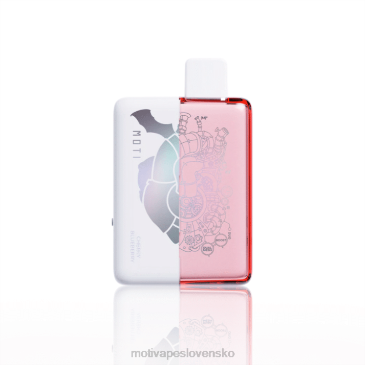 MOTI Vape Near Me XP2F69 | MOTI Duo 9000 jednorazových výparov (5%, 9000 vdychov) čerešňa čučoriedka
