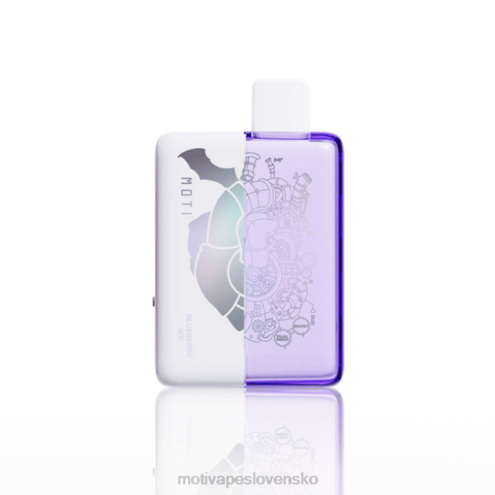MOTI Vape Price XP2F68 | MOTI Duo 9000 jednorazových výparov (5%, 9000 vdychov) čučoriedkový ľad