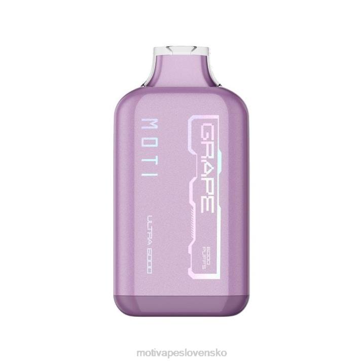 MOTI Vape Amazon XP2F30 | MOTI Ultra jednorazová vapa (5%, 6000 vdychov) hrozno