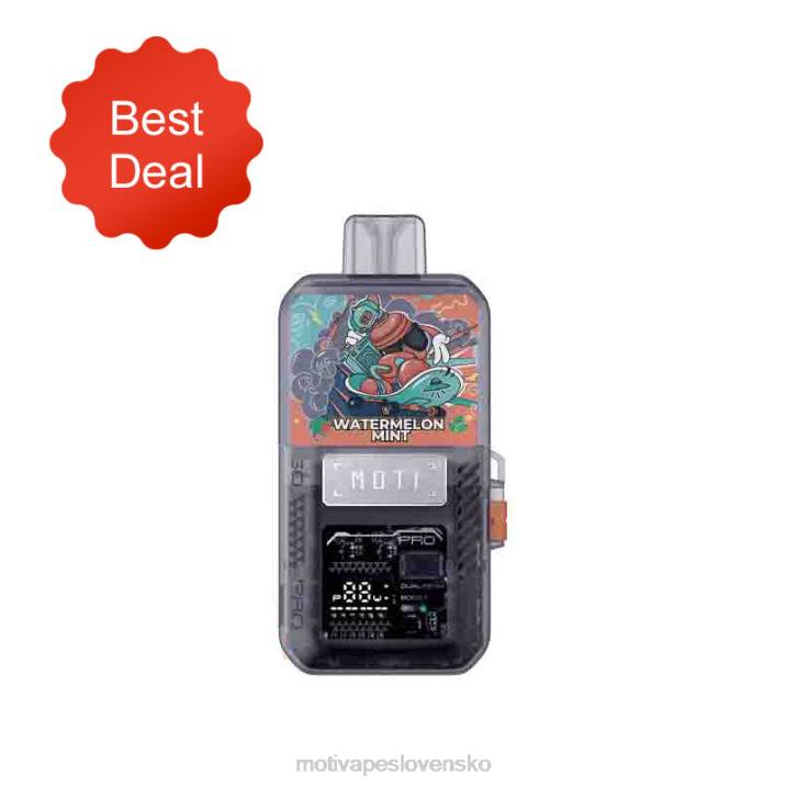 MOTI Vape Amazon XP2F80 | MOTI Go Pro jednorazový pod+zariadenie čerstvá mäta