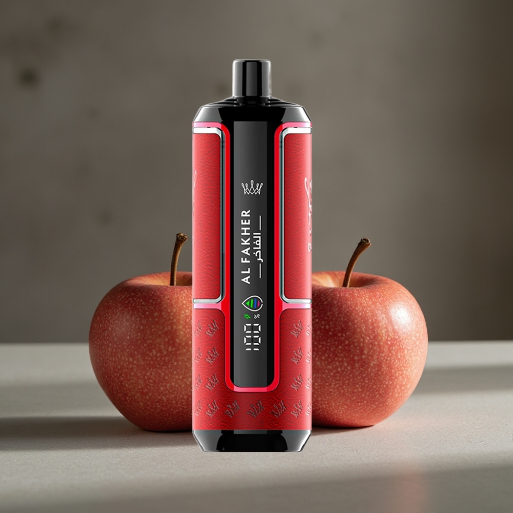 Al Fakher Crown Bar 15K Hypermax Disposable Vape Kit – Dve Jablká (22ml, 15 000 fajok)