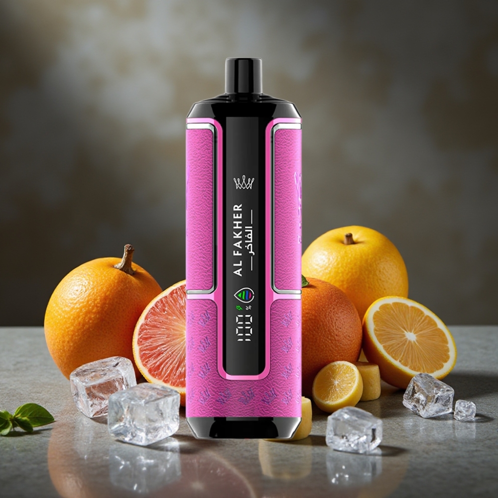 Al Fakher Crown Bar 15K Hypermax Jednorázová E-Cigareta Luch Ľadová – 22ml, 600mAh, 15 000 potiahnutí