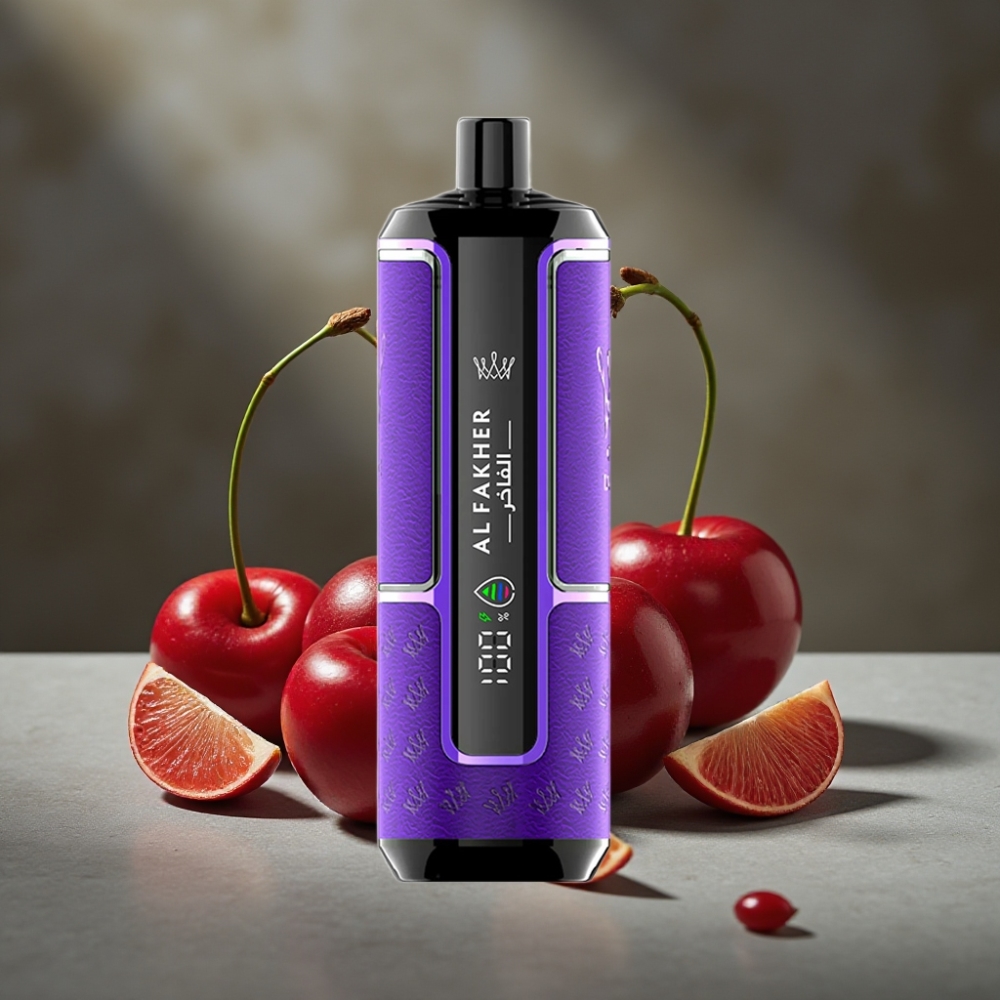 Al Fakher Crown Bar 15K Hypermax Jednorázová Vape Cherry Fiesta 22ml 600mAh
