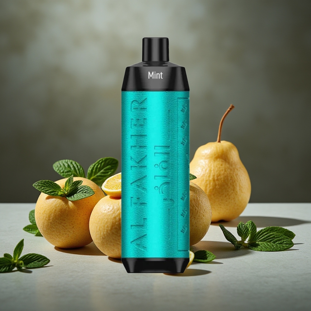 Al Fakher Crown Bar 8000 Crystal Jednorázová Vape Mäta s 18ml e-Kvapalinou