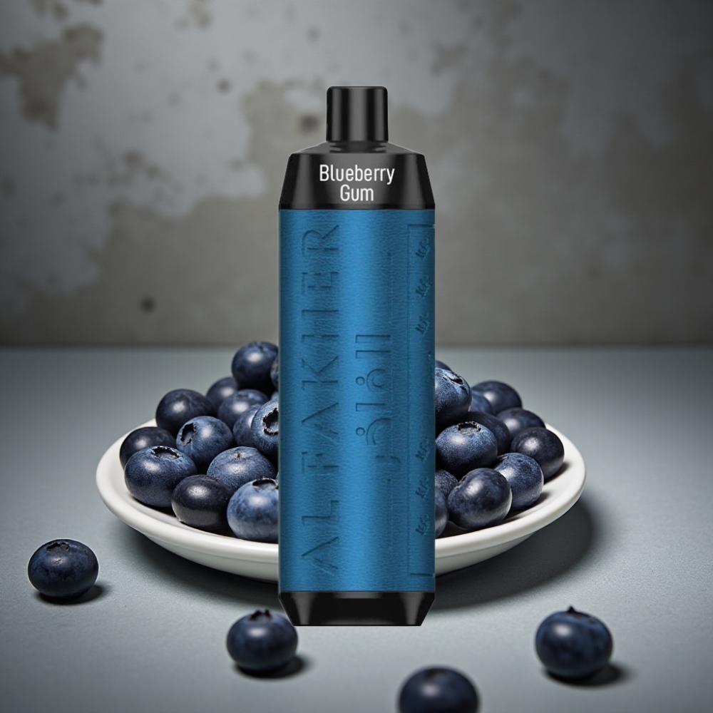 Al Fakher Crown Bar 8000 Crystal Jednorázová Vape Žuvačka s Čučoriedkou – 18ml, 5mg, 8000 Potiahnutí