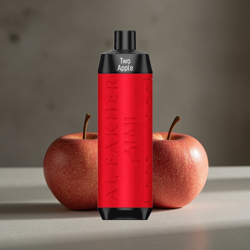 Al Fakher Crown Bar 8000 Crystal Jednorazová Vape – Dve Jablká, 18ml, 8000 Ťahov