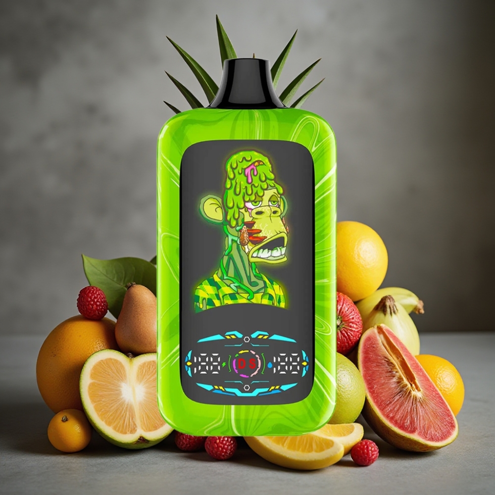 Fumot Digital Monkey 40000 Puffs Tropická Dúhová Explózia Dual Mesh