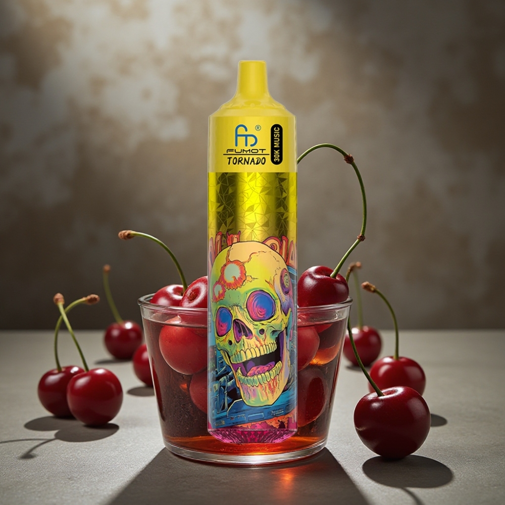 Fumot RandM Tornado 30000 Puffs 30mL 5% Čerešňová Kola