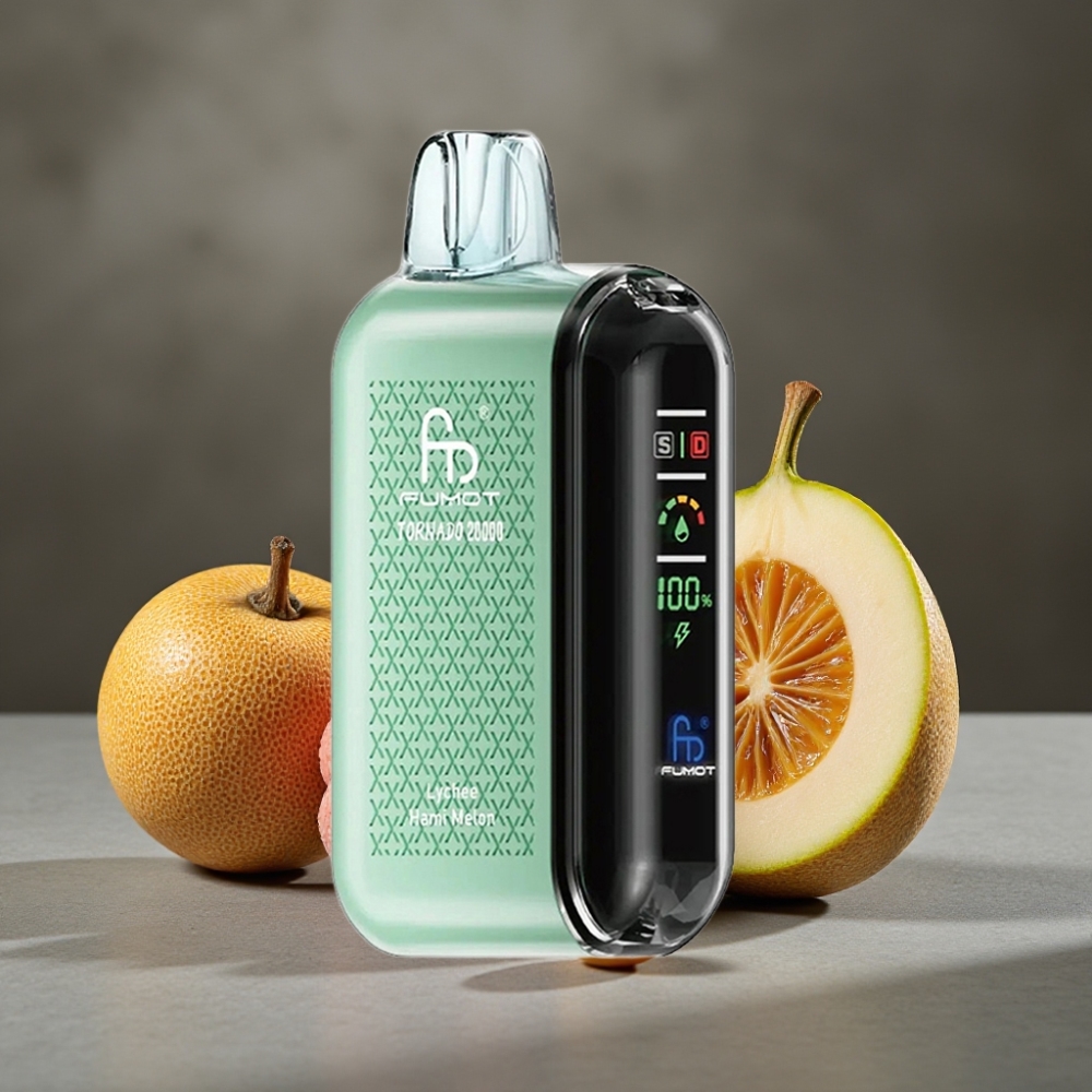 Fumot Tornado 20000 Puffs Dual Mesh Lychee-Melon Disposable Vape