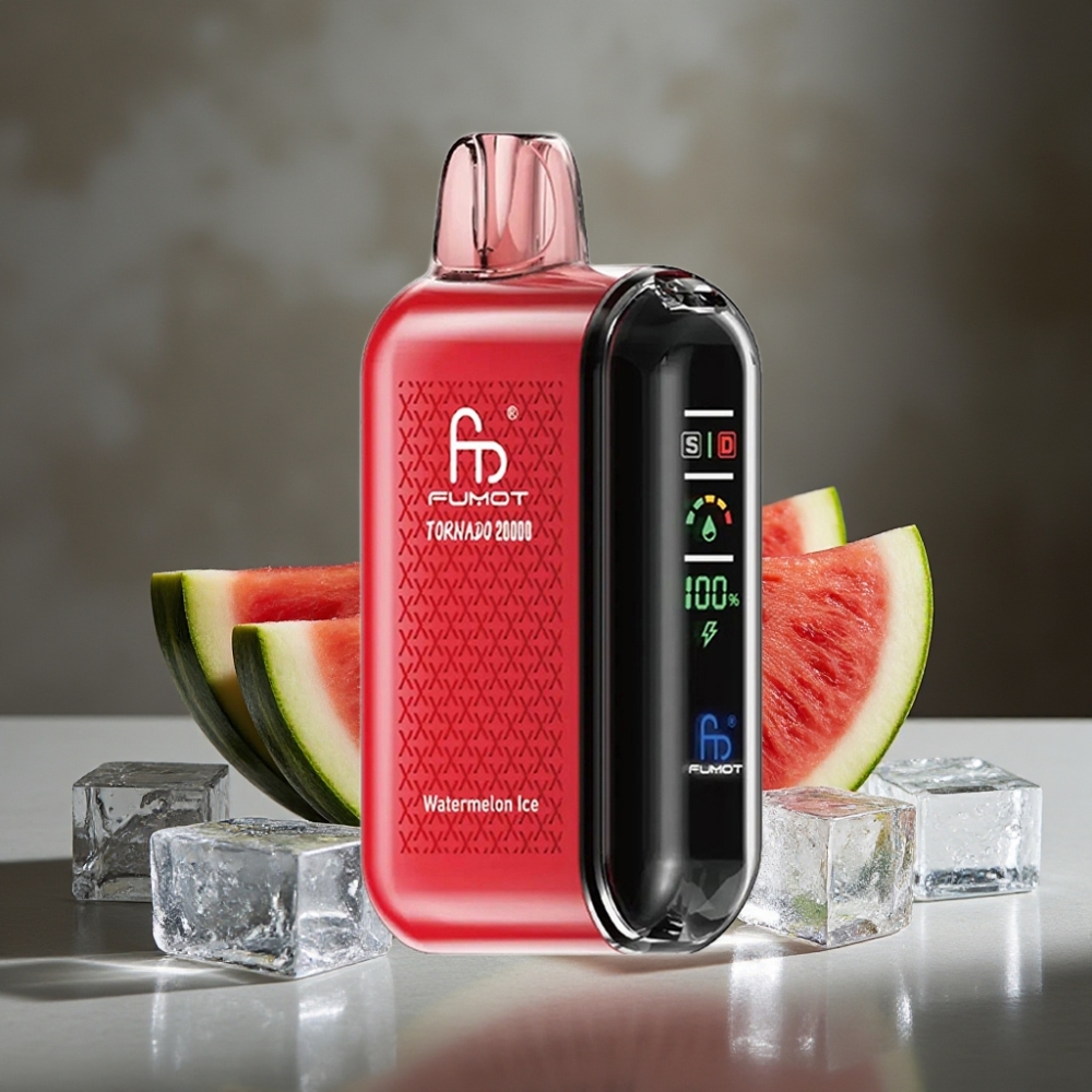 Fumot Tornado 20000 Puffs Dual Mesh Melónový ľad 20ml