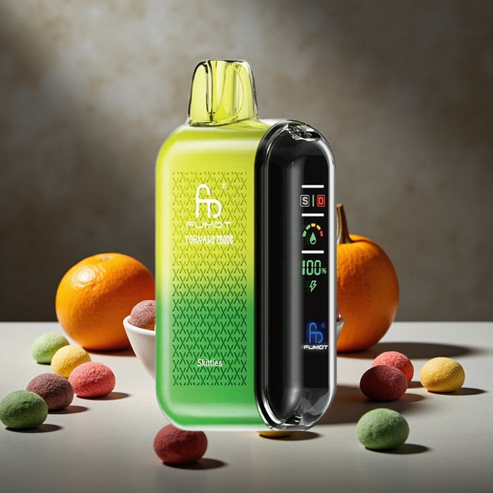 Fumot Tornado 20000 Puffs Dual Mesh Sklúčok 20ml 2% Nikotín