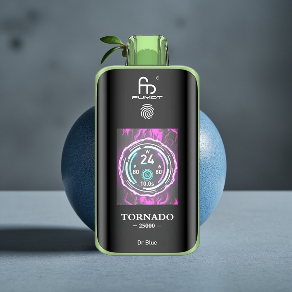 Fumot Tornado 25000 Puffs HD Dr Modrý Batéria 700mAh Typ-C