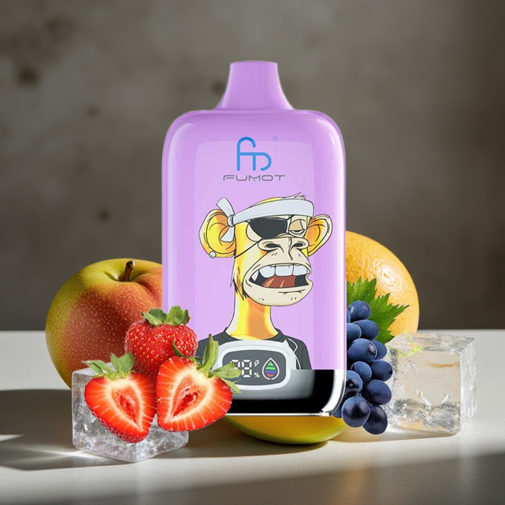 Fumot Tornado Digital Box 12000 Pufov Mango s ľadom 20ml Mesh Coil Typ-C
