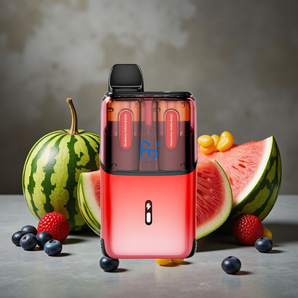 Fumot Ultra T32000 Disposable Vape Čučoriedka Hubba Bubba - Vodový Melón Hubba Bubba 24ml 800mAh