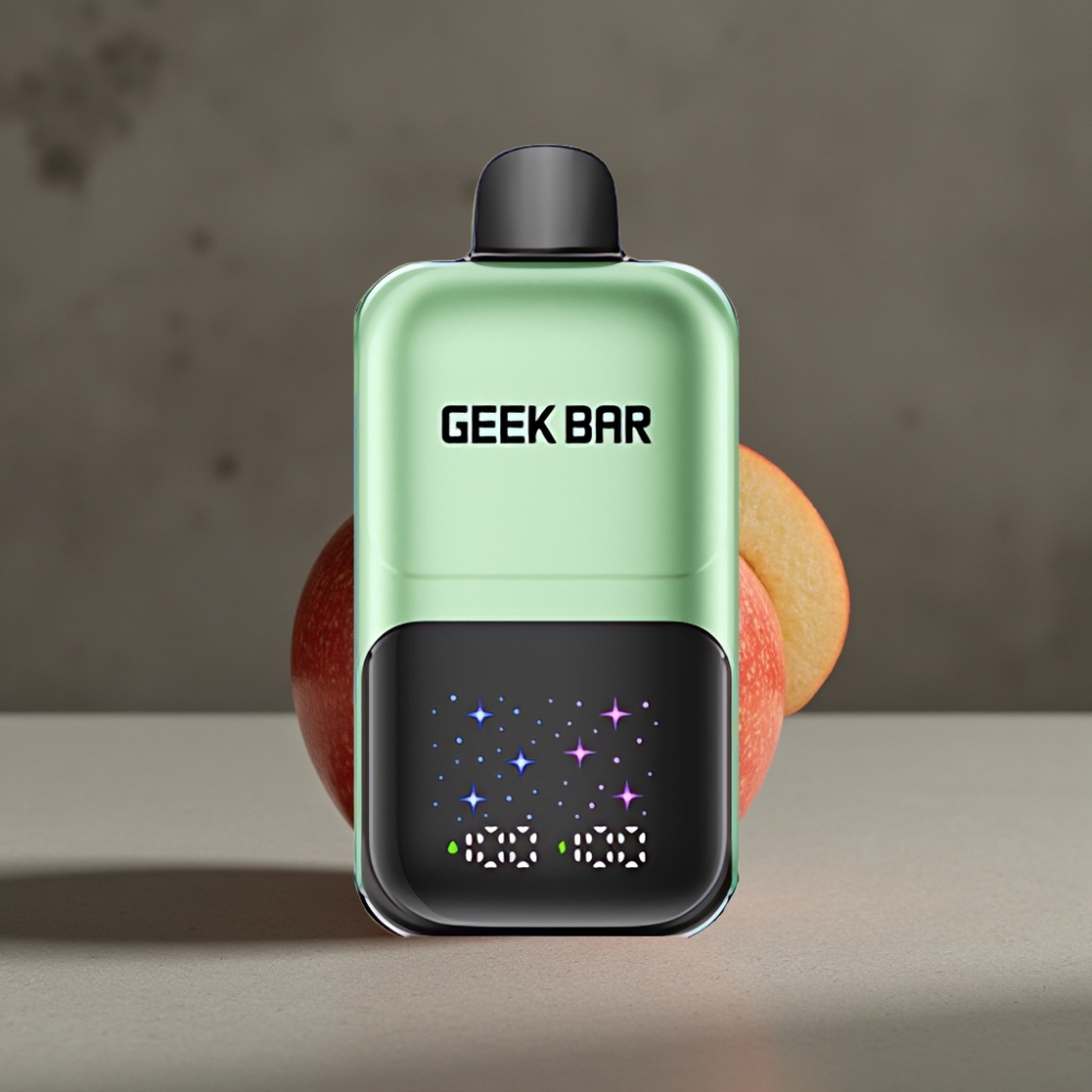 GEEK BAR 2GO 20ml 50000 Púfov Dvojitá Jablko A&B Dizajnový Vape Pen s Veľkým Displejom a Dvojitou Nádobkou