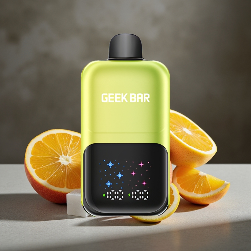 GEEK BAR 2GO 20ml 50000 Puffov Dvojitý Tank Sour Apple Ice Jednorazová Vape Pera
