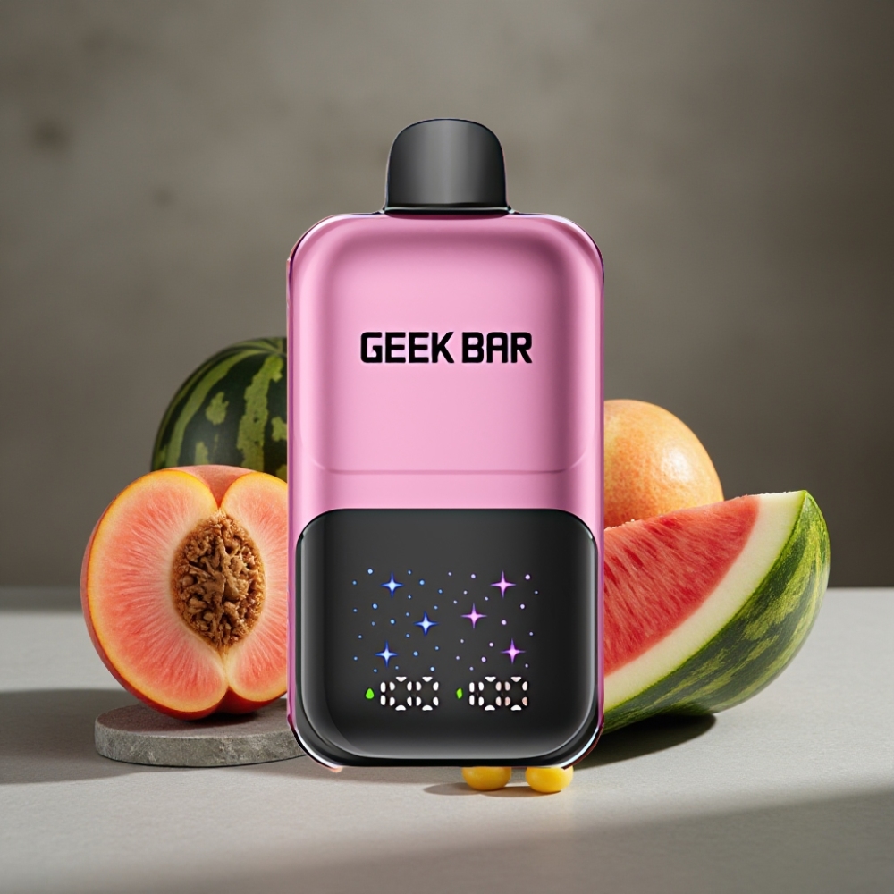 GEEK BAR 2GO 20ml 50000 Puffs Dual Tank Broskyňa & Melón