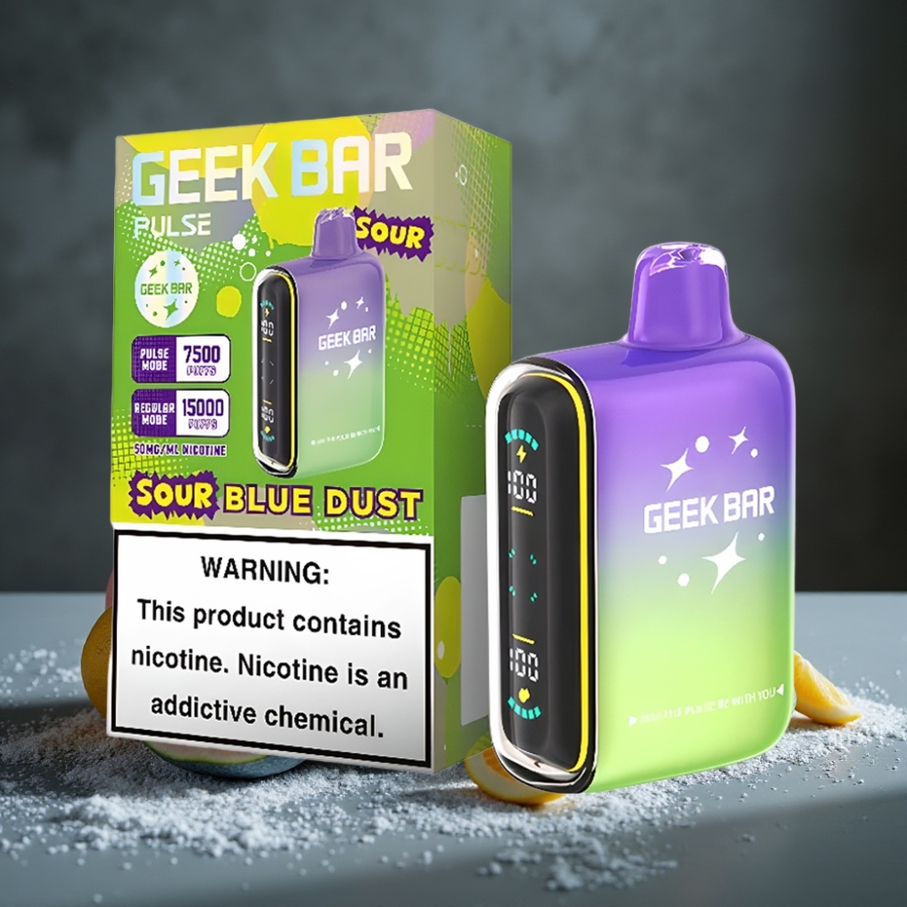 Geek Bar Pulse 15000 Fúk Kyslá Edícia 16ML 5% Nikotín USB-C