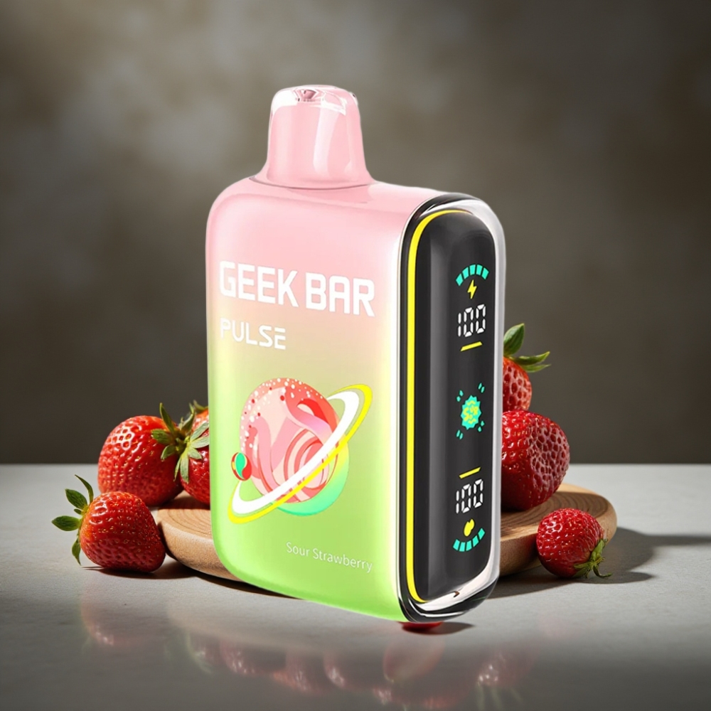 Geek Bar Pulse 15000 Fúk Kyslá Edícia 16ML 5% Nikotín USB-C
