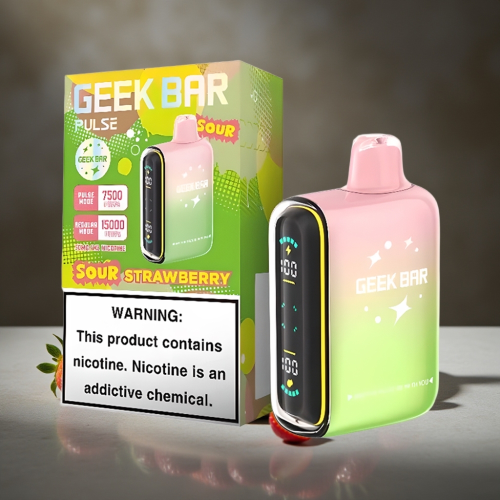 Geek Bar Pulse 15000 Fúk Kyslá Edícia 16ML 5% Nikotín USB-C