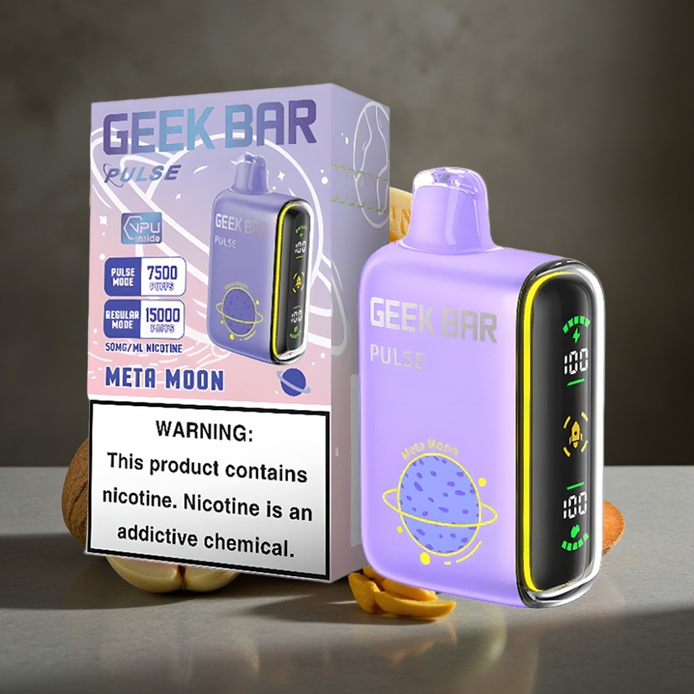 Geek Bar Pulse 15000 Fúk s USB-C a Nastaviteľným Prietokom – Planet Edition
