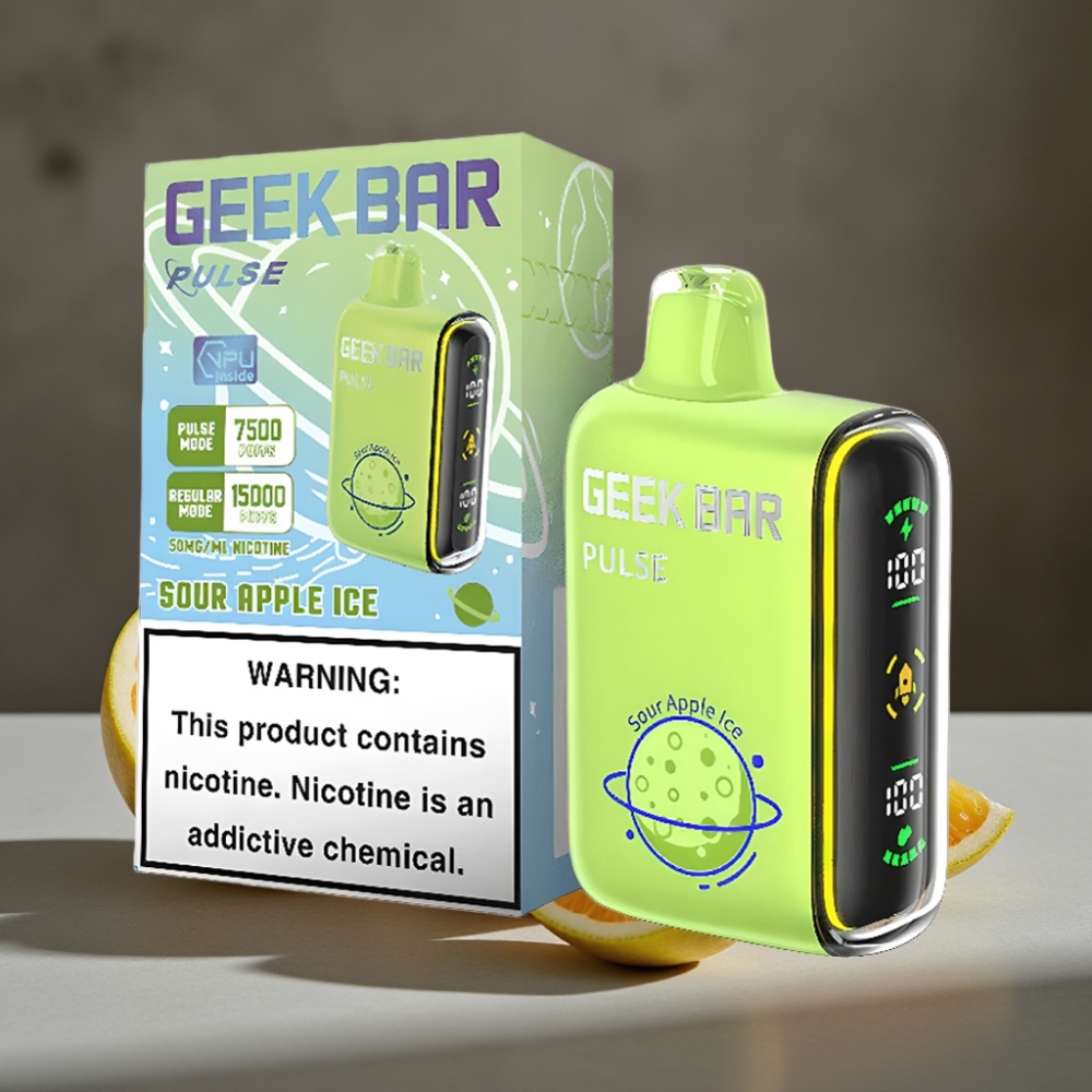 Geek Bar Pulse 15000 Fúk s USB-C a Nastaviteľným Prietokom – Planet Edition