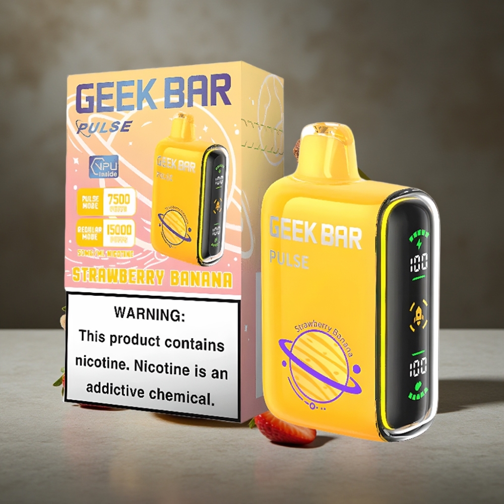 Geek Bar Pulse 15000 Fúk s USB-C a Nastaviteľným Prietokom – Planet Edition