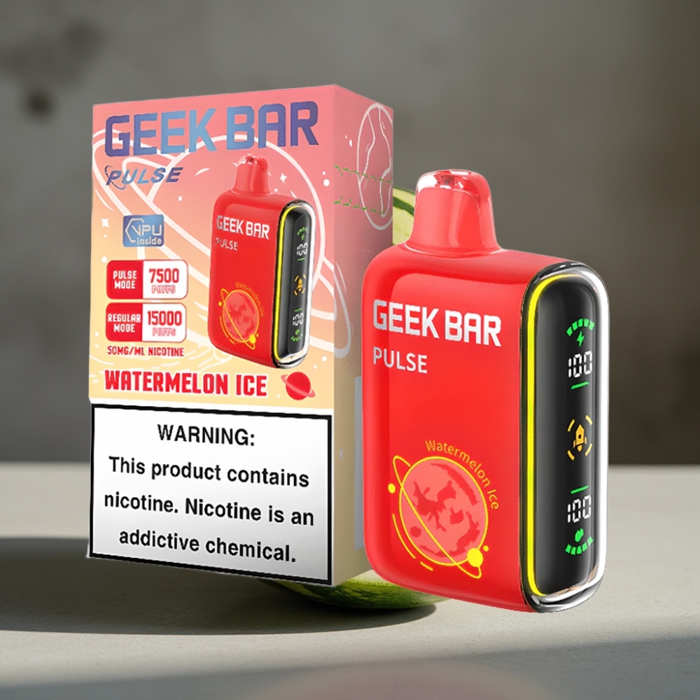Geek Bar Pulse 15000 Fúk s USB-C a Nastaviteľným Prietokom – Planet Edition