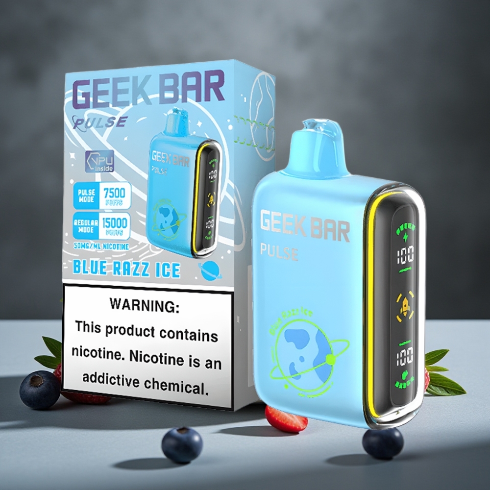 Geek Bar Pulse 15000 Fúk s USB-C a Nastaviteľným Prietokom – Planet Edition