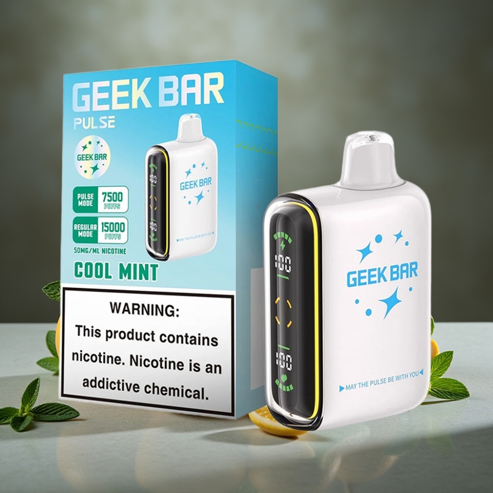 Geek Bar Pulse 15000 Fúk s USB-C a Nastaviteľným Prietokom – Planet Edition