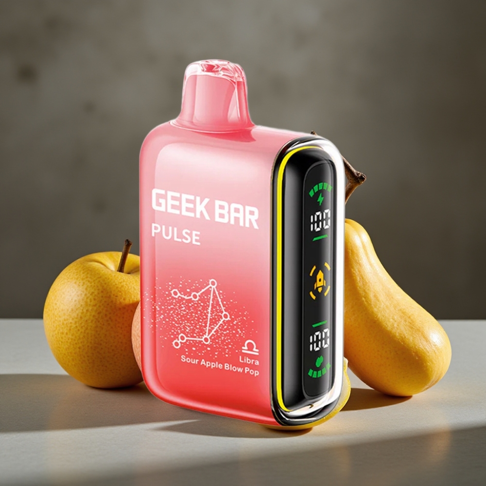 Geek Bar Pulse 15000 Fajok s 16ML E-liquidom a 5% Nikotínom a USB-C