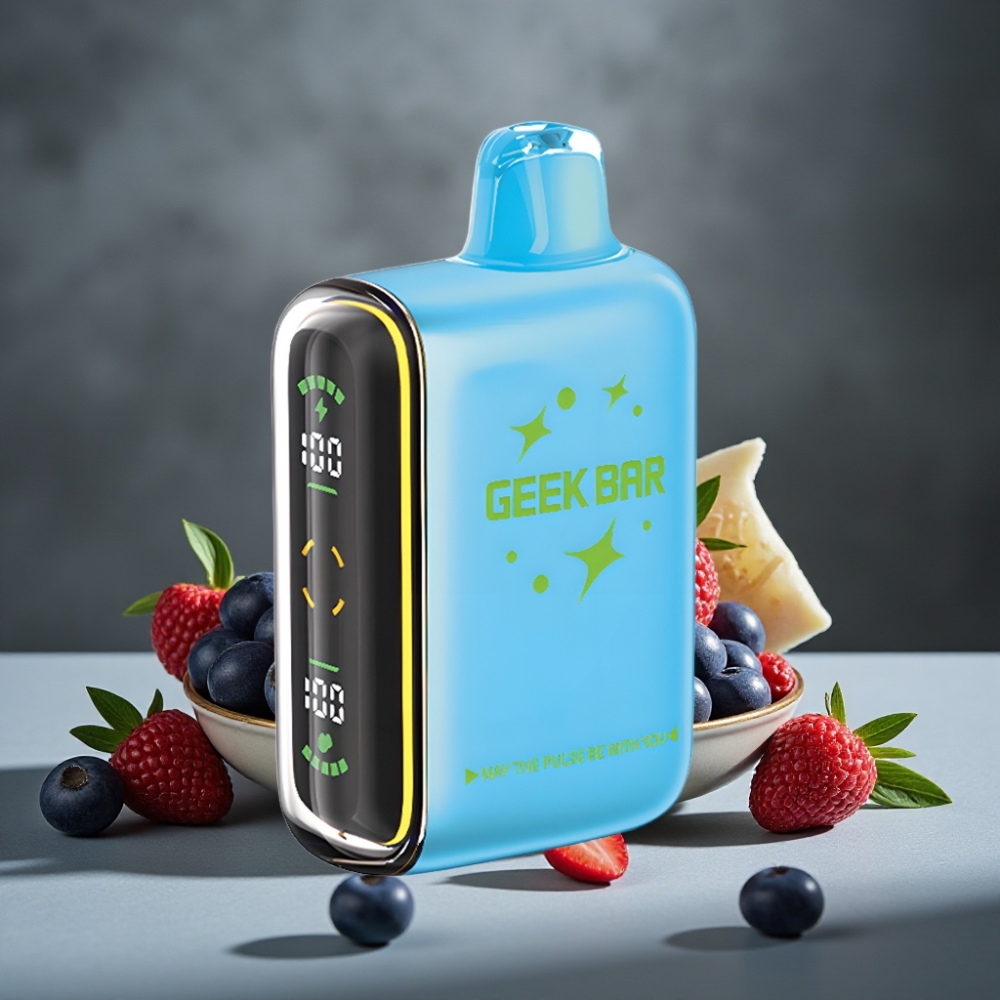 Geek Bar Pulse 15000 Zákruty, 16ML, 5% Nikotín, Nastaviteľný Prúd Vzduchu
