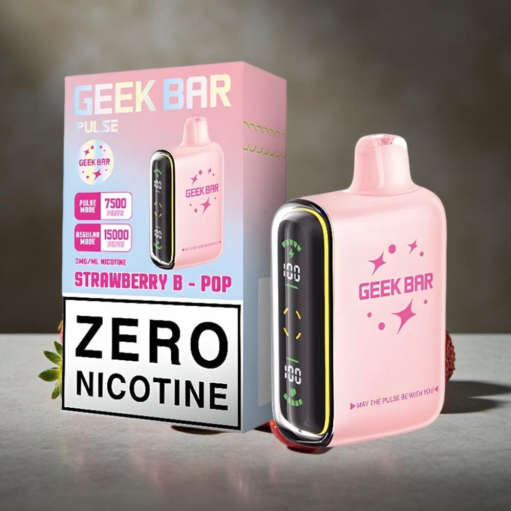 Geek Bar Pulse 15000 Zákruty, 16ML, 5% Nikotín, Nastaviteľný Prúd Vzduchu