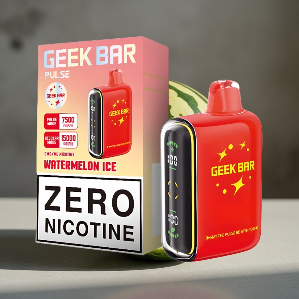 Geek Bar Pulse 15000 Zákruty, 16ML, 5% Nikotín, Nastaviteľný Prúd Vzduchu