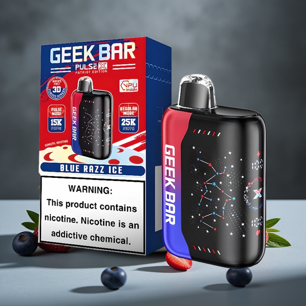 Geek Bar Pulse X 25000 Fúk s 18mL Tekutiny a Dual Mesh Cievkou