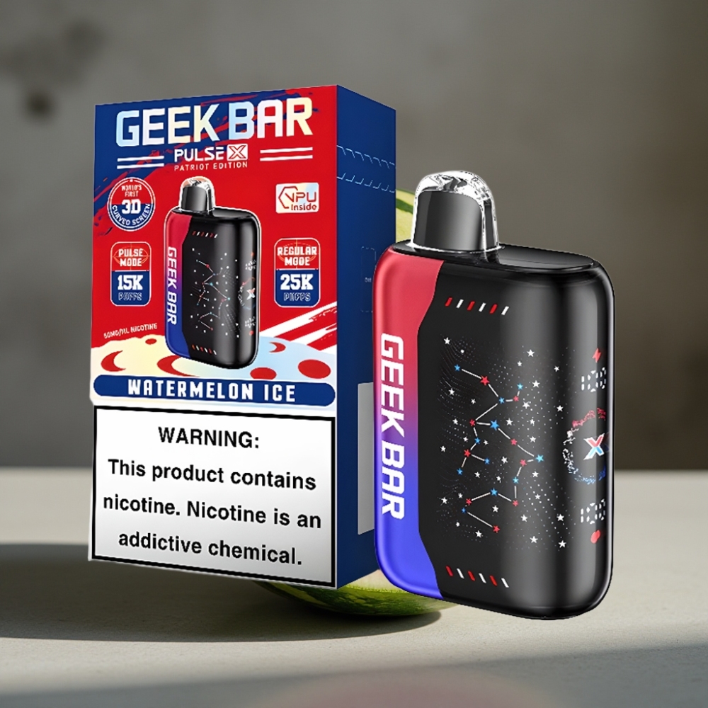 Geek Bar Pulse X 25000 Fúk s 18mL Tekutiny a Dual Mesh Cievkou