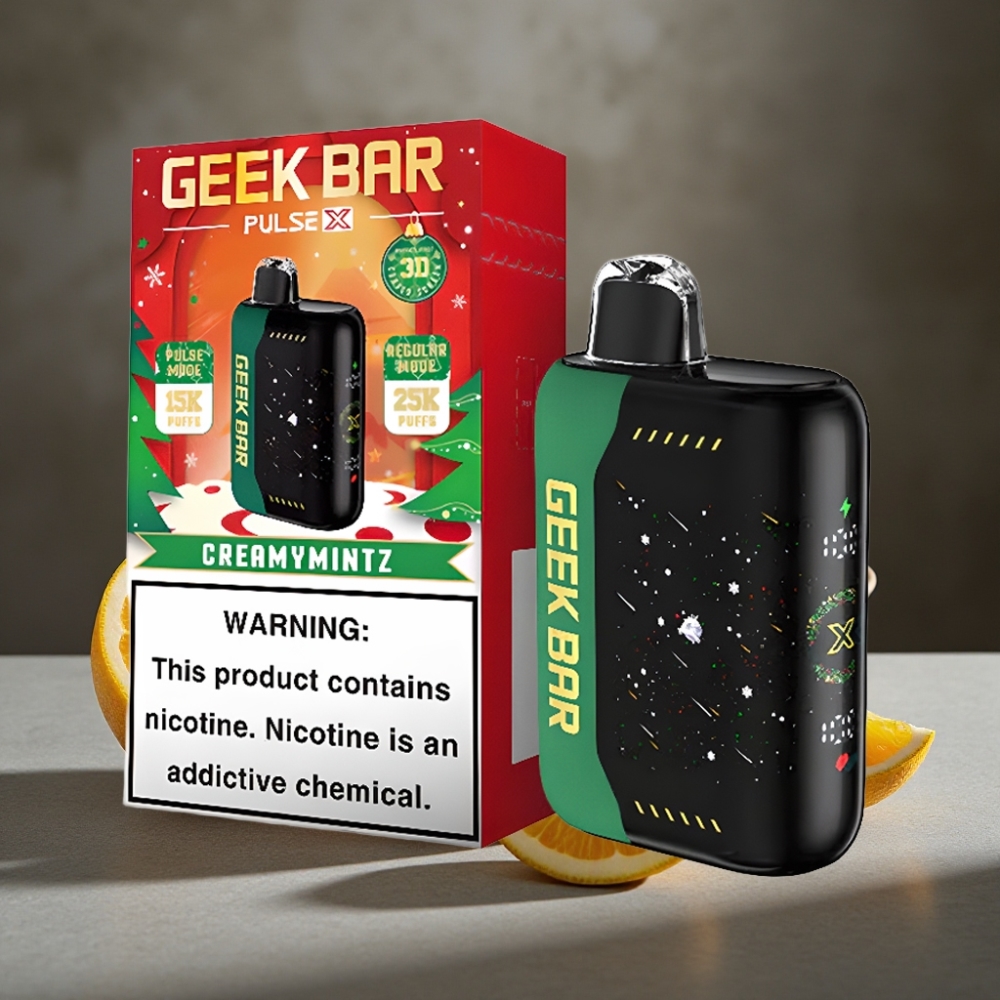 Geek Bar Pulse X 25000 Fajok s USB-C a 3D Displejom