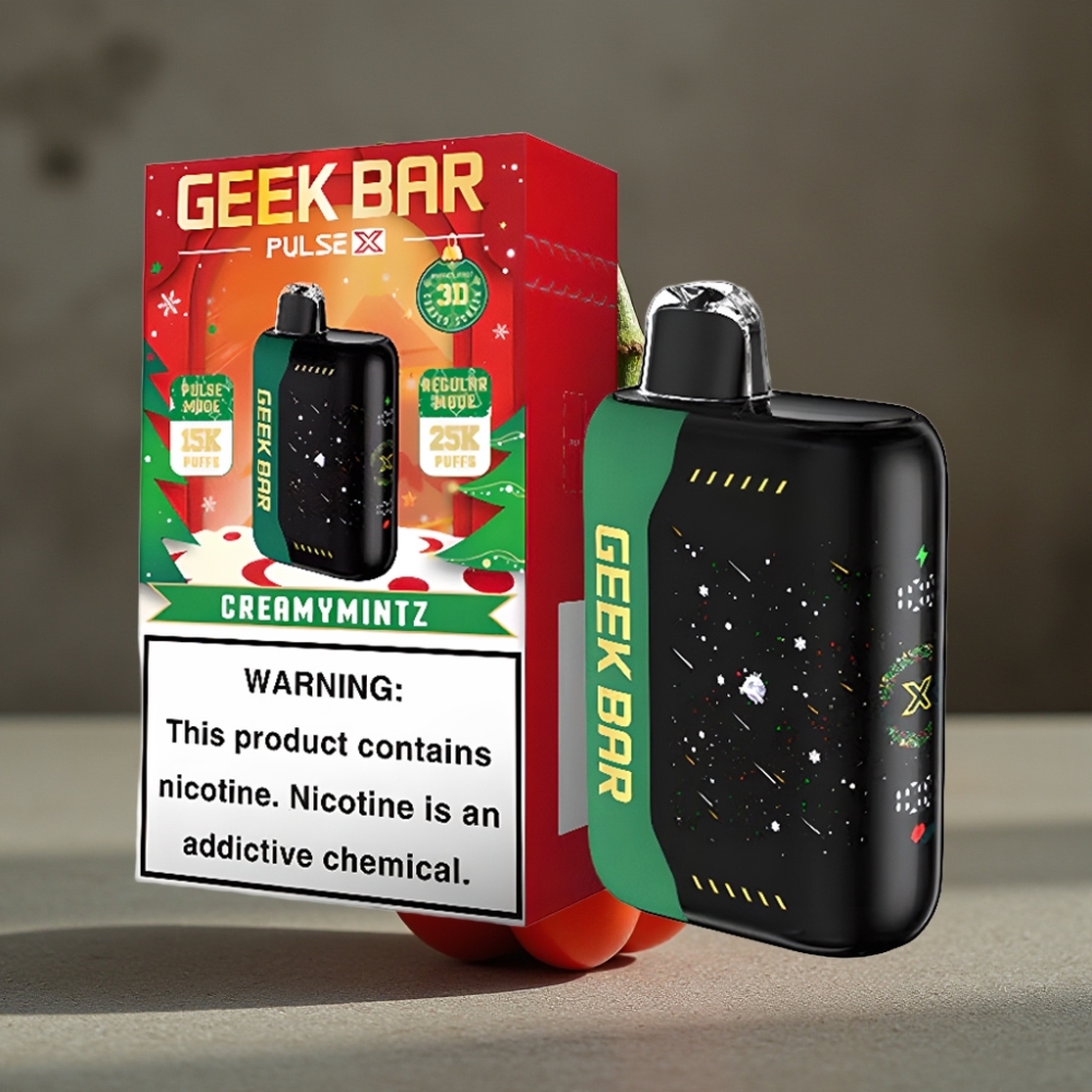 Geek Bar Pulse X 25000 Fajok s USB-C a 3D Displejom