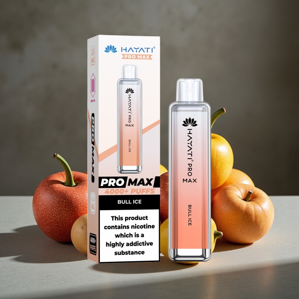Hayati Pro Max 4000 Puffs Disposable Vape Býľadový Ľad