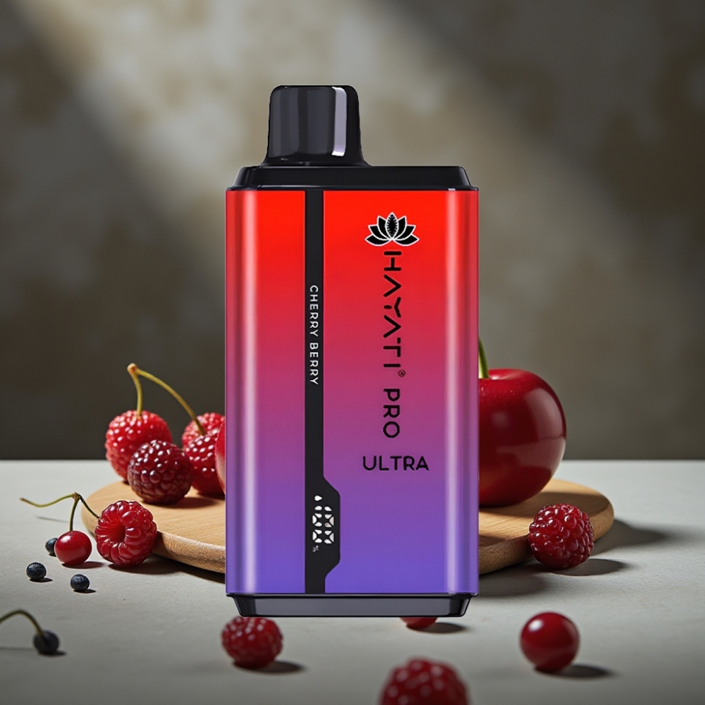 Hayati Pro Ultra 15000 Puffs Cherry Berry (Čerešňa a Bobule) 2x12ml 2%