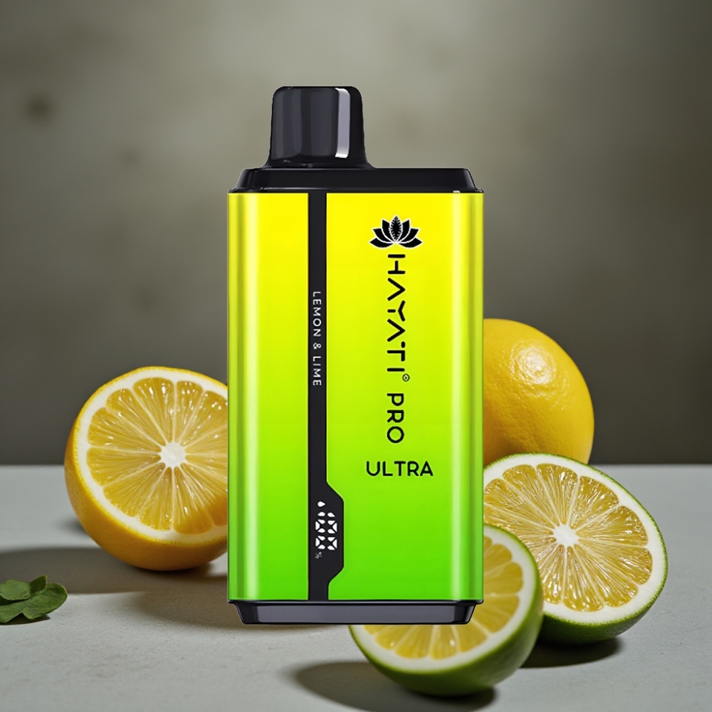 Hayati Pro Ultra 15000 Puffs Citrón & Limetka 2×12ml 2%