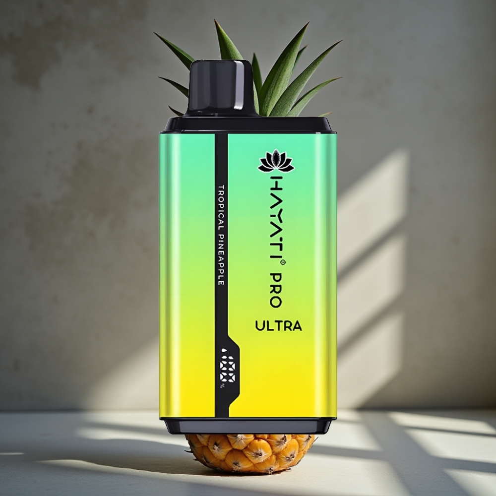 Hayati Pro Ultra 15000 Puffs Tropická Ananás 2×12ml 2%