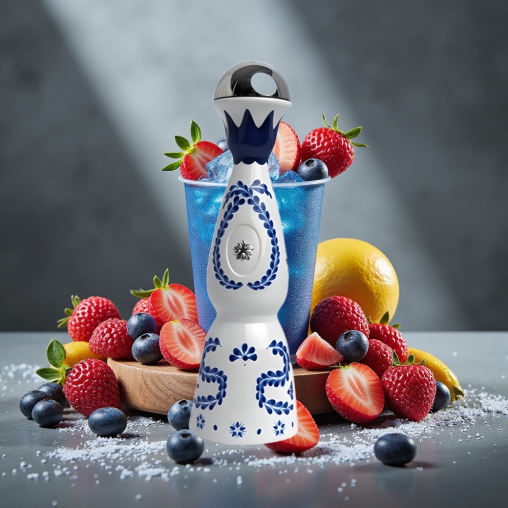 HUMO Azul 15000 Puffs Modrý Razz Ice 20mL 5% Nikotín USB-C