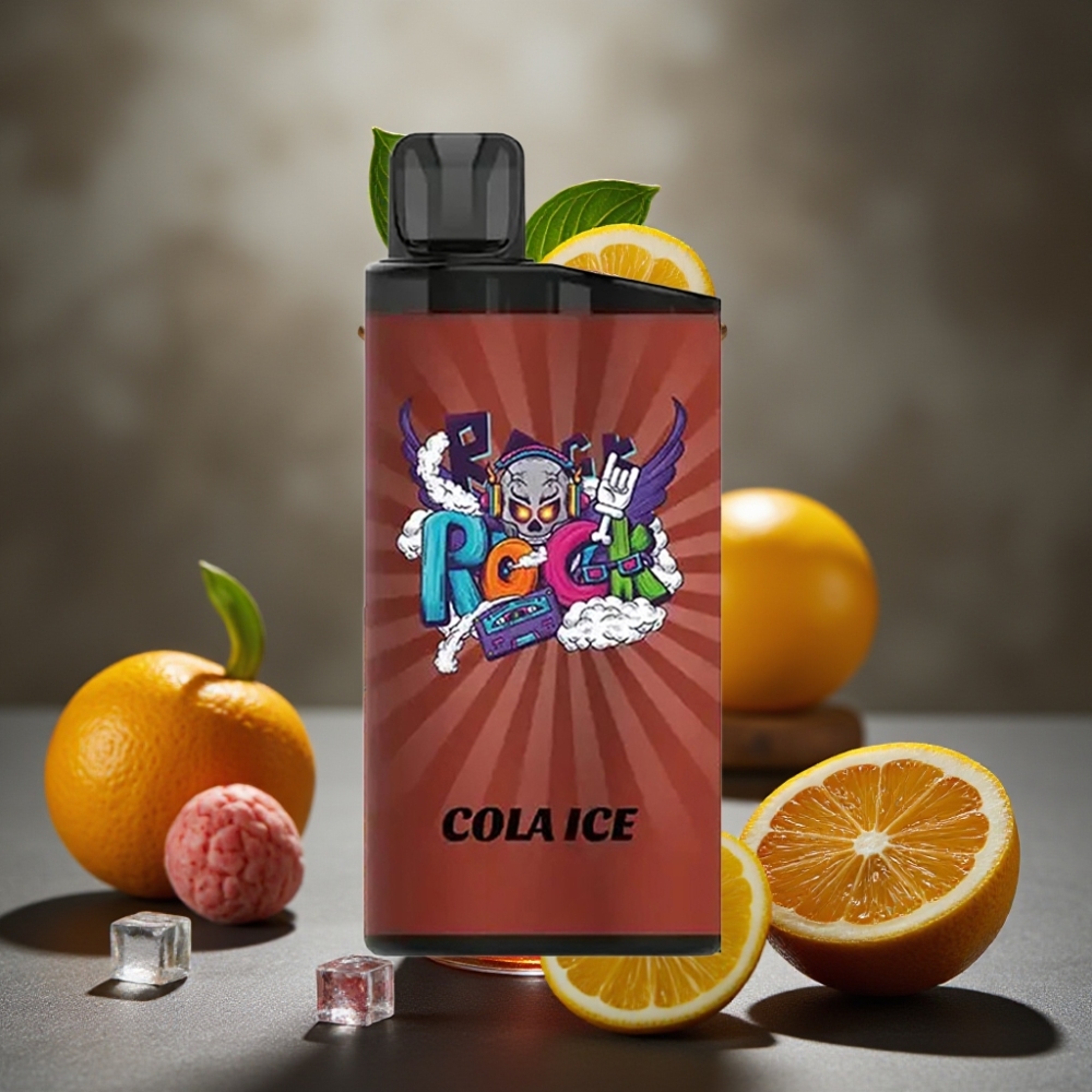 IGET Bar 3500 Puffs Disposable Vape Colový Ľad s 1.2 Ohm Mesh Cievkou